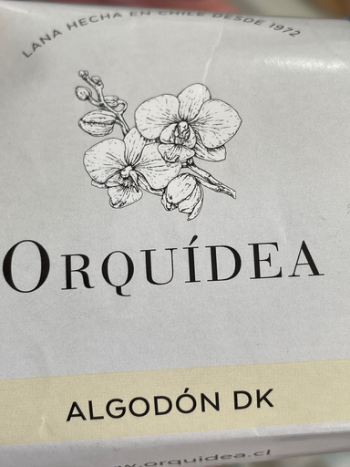 Orquídea ALGODÓN DK